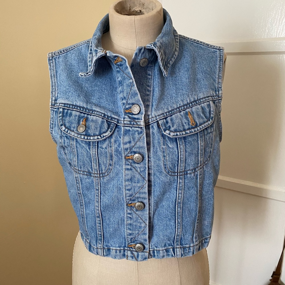 Vintage gap Jean vest
